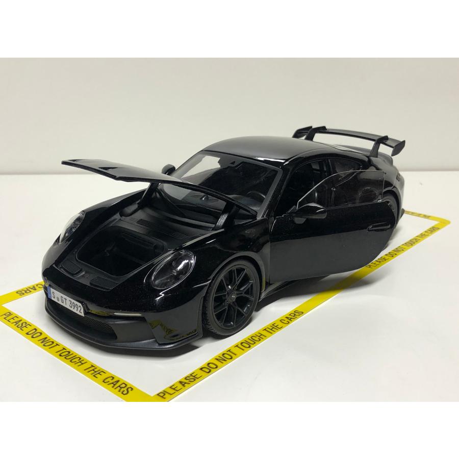 マイスト MAISTO 1/18 PORSCHE 911 992 GT3 ブラック ポルシェ