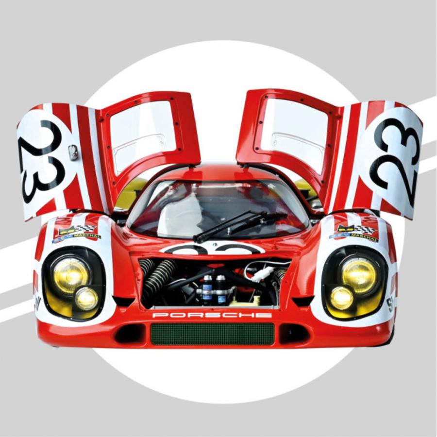 Ixo 1/8 Porsche 917K #23 Winner 24h LeMans 1970 ポルシェ ポケール