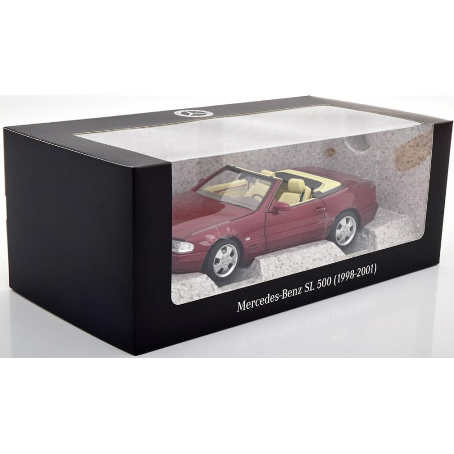 norev 1/18 Mercedes Benz 500 SL (R129) 1998-2001 amber red