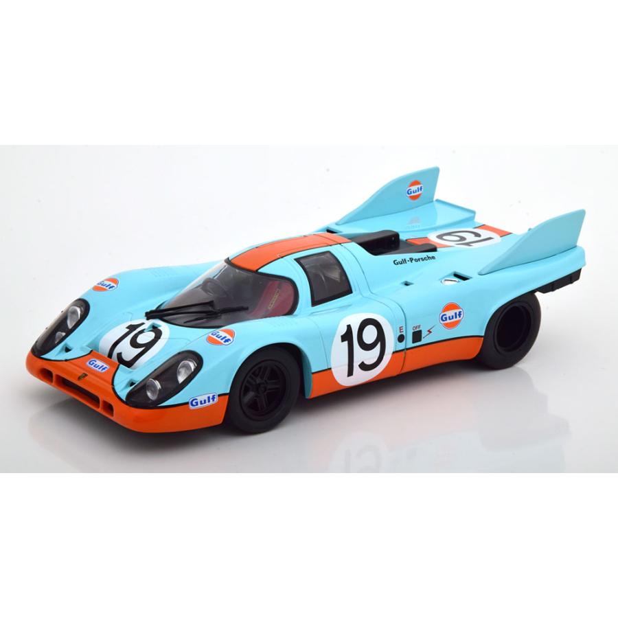 セール CMR 1/18 Porsche 917K #19 24h Le Mans 1971 Gulf Attwood