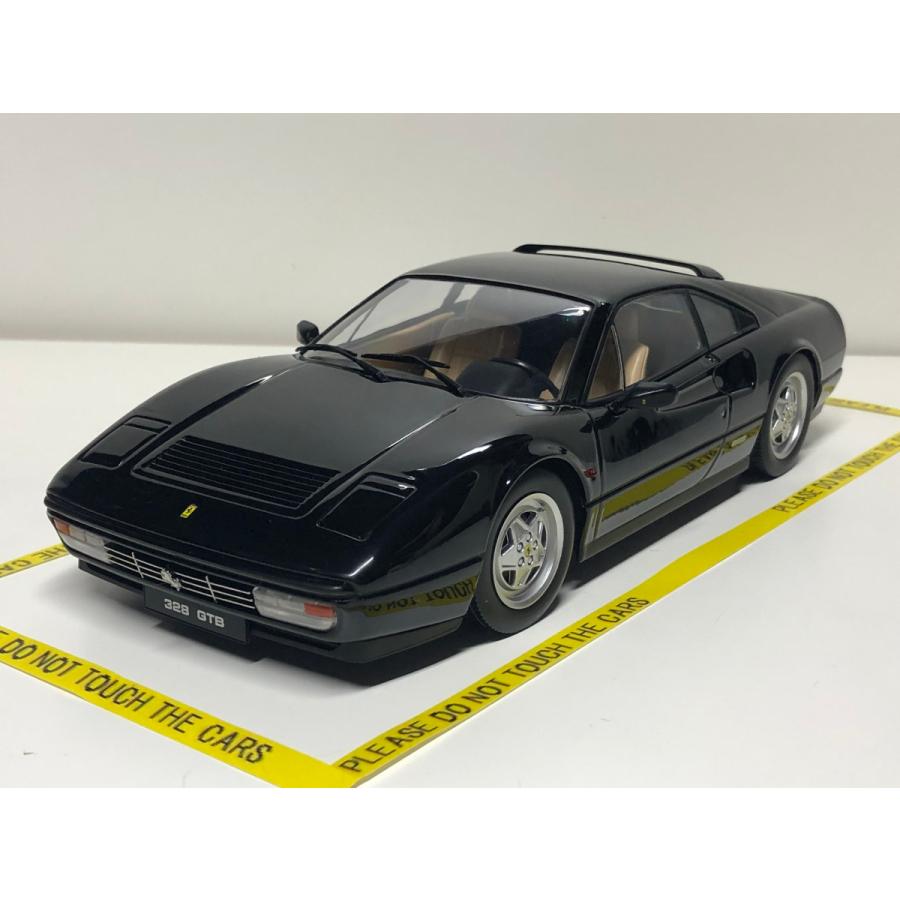 KKスケール KK scale 1/18 Ferrari 328 GTB 1985 ブラック ダイ