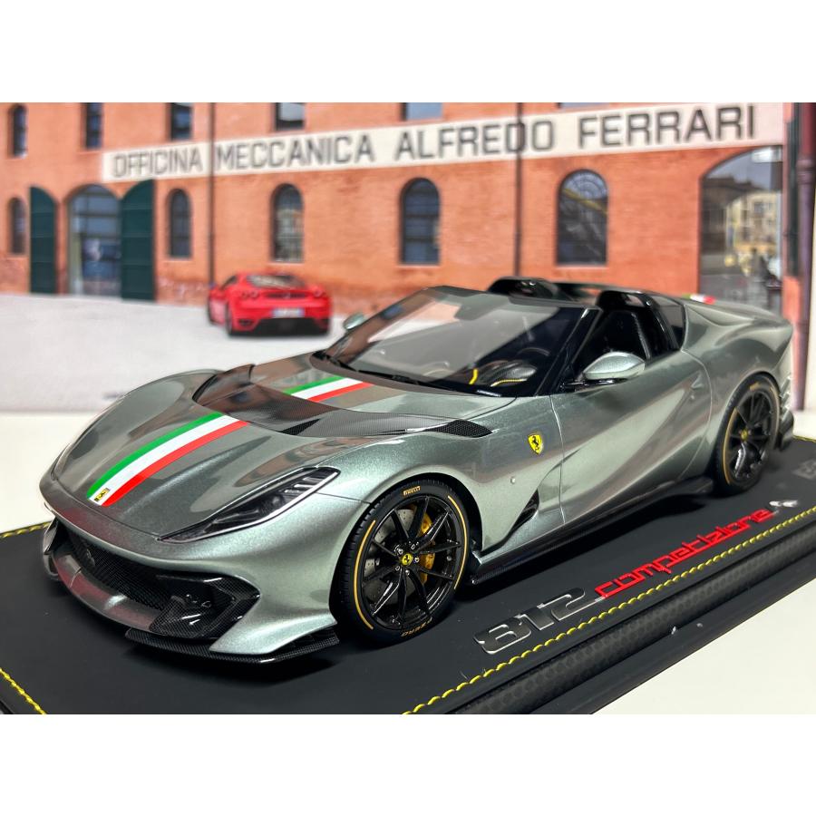 B.B.R BBR 1/18 Ferrari 812 Competizione A Grigio coburn フェラーリ