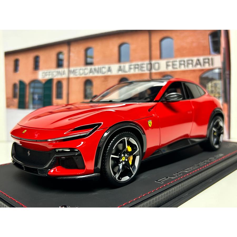 B.B.R BBR 1/18 Ferrari Purosangue Rosso corsa パノラミックルーフ