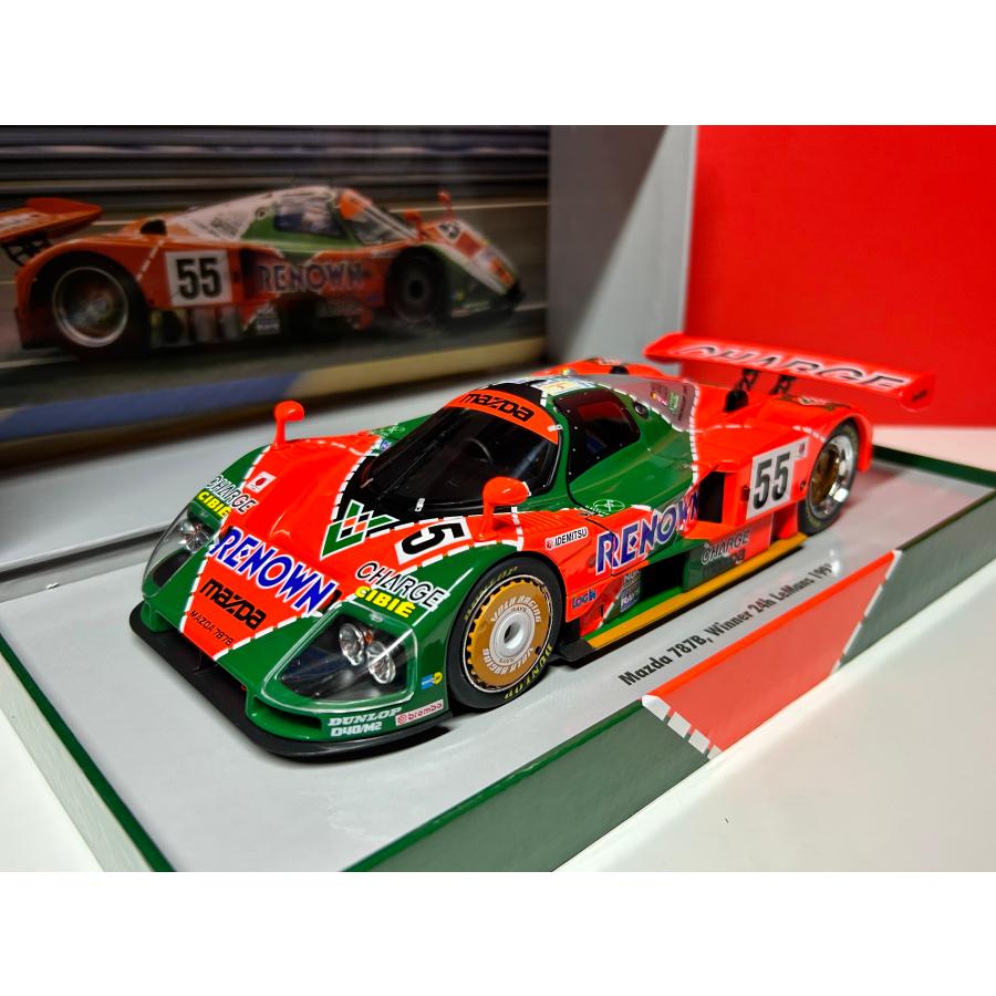 Werk83 1/18 MAZDA 787B #55 24h LE MANS 1991 Weidler Herbert Gachot