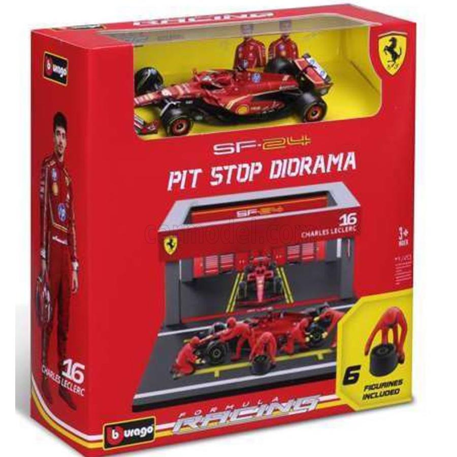Bburago（ブラーゴ） ＜予約品＞ Burago 1/43 Ferrari F1 SF 24 #55