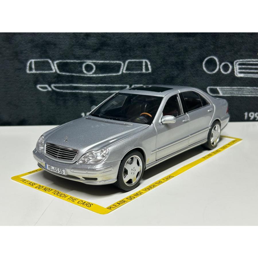 norev 1/18 Mercedes Benz S55 AMG W220 2000 シルバー メルセデス
