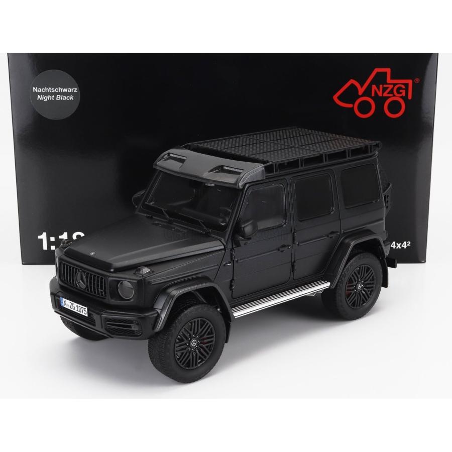 NZG 1/18 Mercedes Benz G63 W163 4x4 AMG 2023 NIGHT BLACK