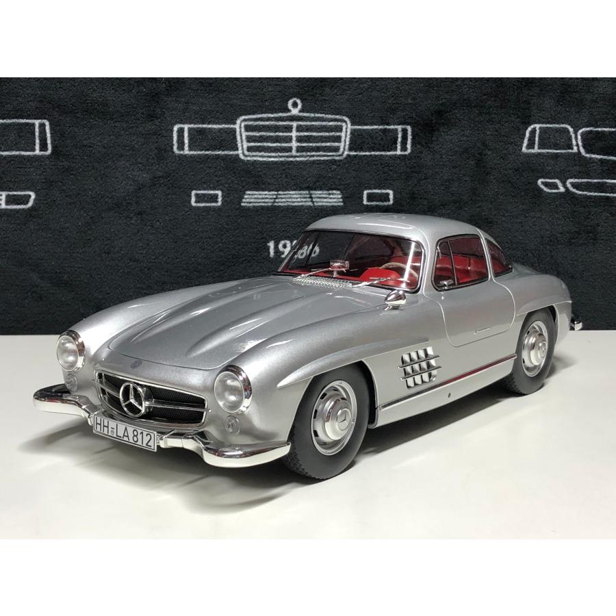 norev 1/12 Mercedes Benz 300 SL Gullwing 1954 シルバー メルセデス