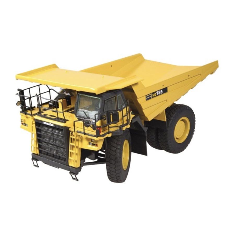 NZG 1/50 KOMATSU HD785 dump truck 建設重機 ダンプカー : Garage