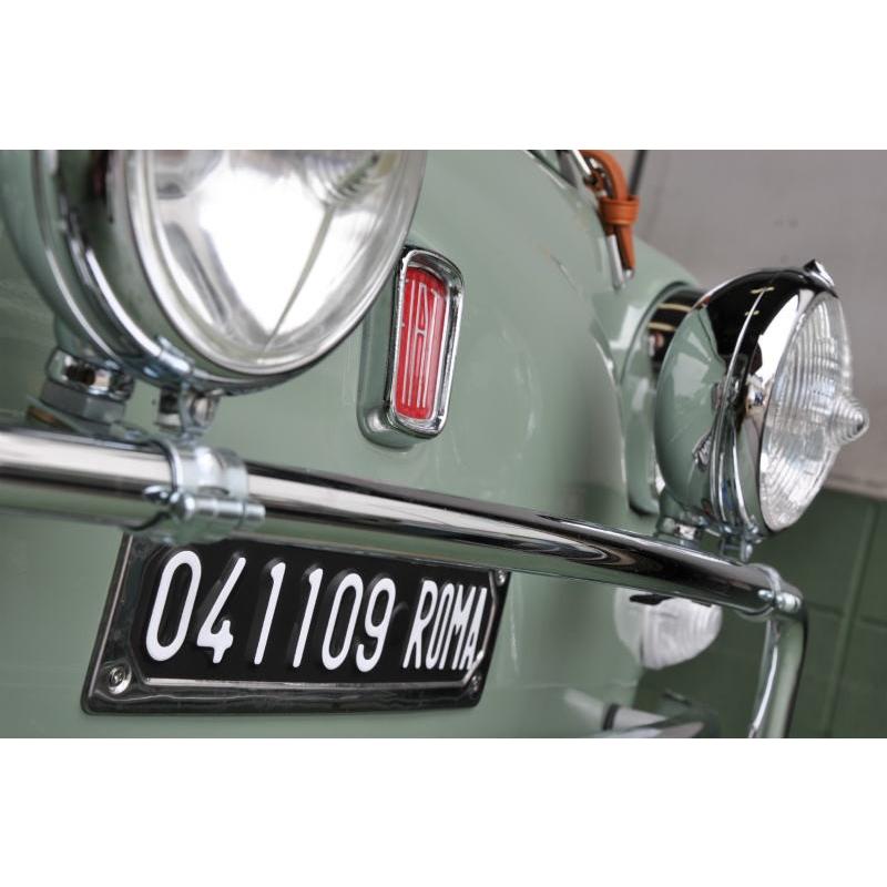 イタリアクラシックナンバープレート(アルミ製) : ガレージリトル