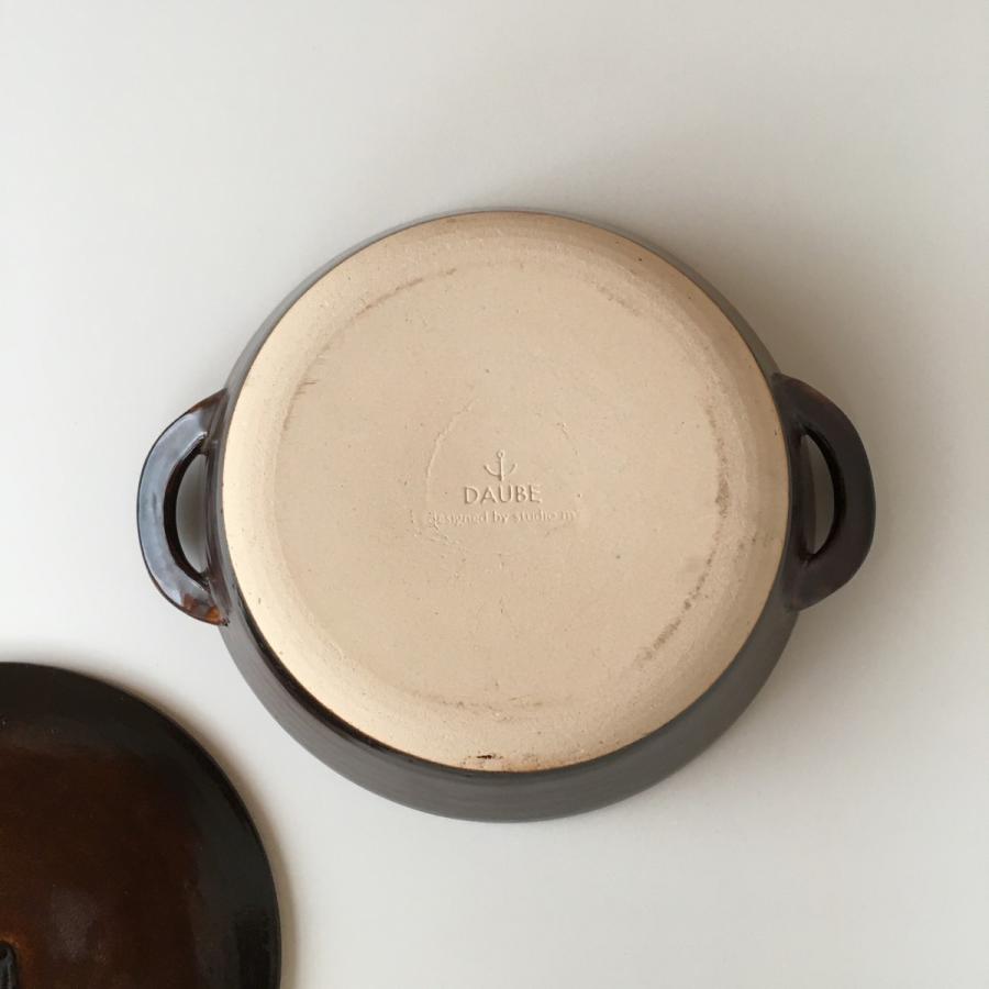 studio m'（スタジオエム） 土鍋 9号鍋 ドゥーブ 4〜5人用 直火 日本製