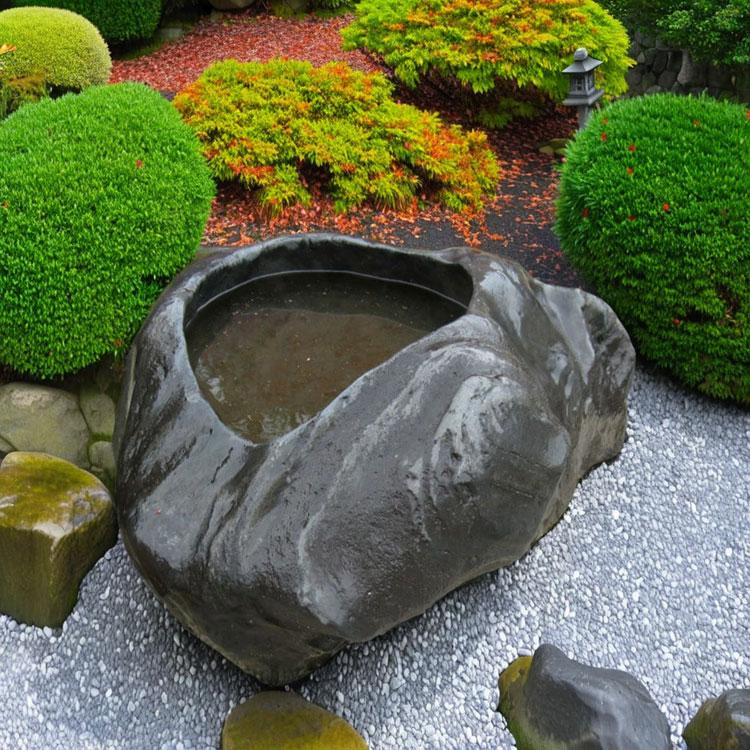 水鉢 手水鉢 たまり石 天然石 庭石 つくばい 庭園 石庭 日本庭園 置物