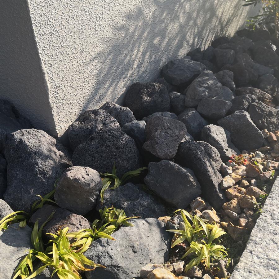 溶岩石 庭石 ロックガーデン 石 庭 ガーデニング 砂利敷き