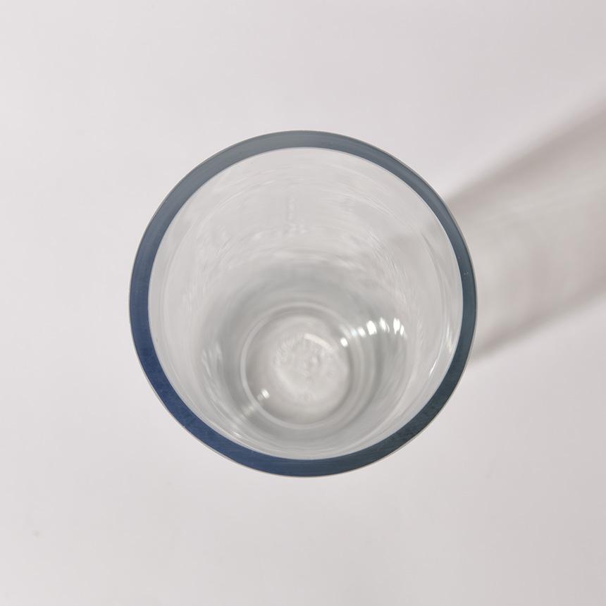 花瓶 ガラス フラワーベース 大きい 円柱 ガラス花瓶 大型 クリア 高さ