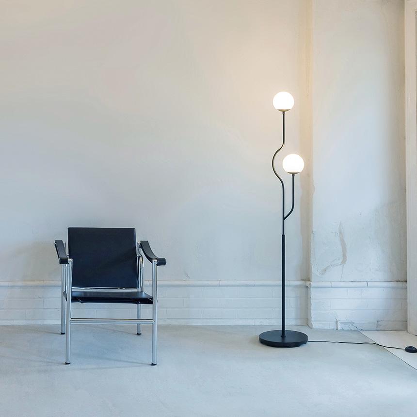 フロアライト 北欧 おしゃれ スタンドライト インターフォルム Chemin