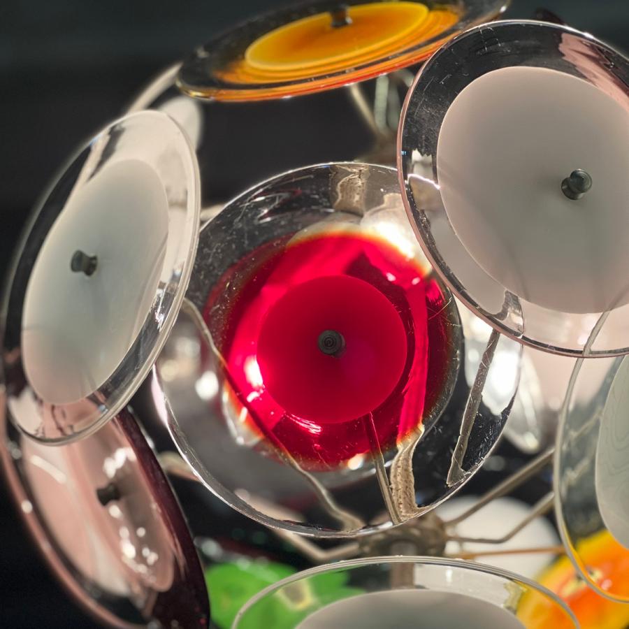 激レア/超希少品】イタリア ムラーノガラス ディスク シャンデリア