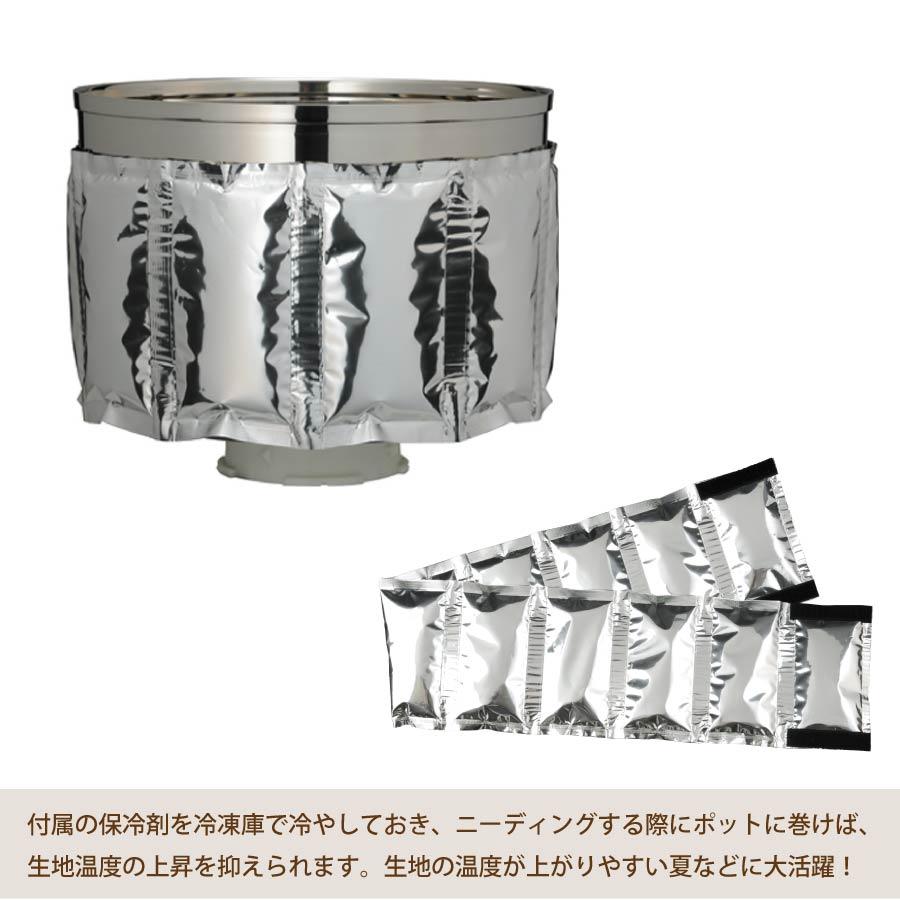 日本ニーダー パンこね機 パンニーダー PK1012plus *ステンレスポット