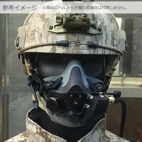 TMC PHT Mask [HALO降下装備風] ハーフマスク ヘルメット取付けタイプ