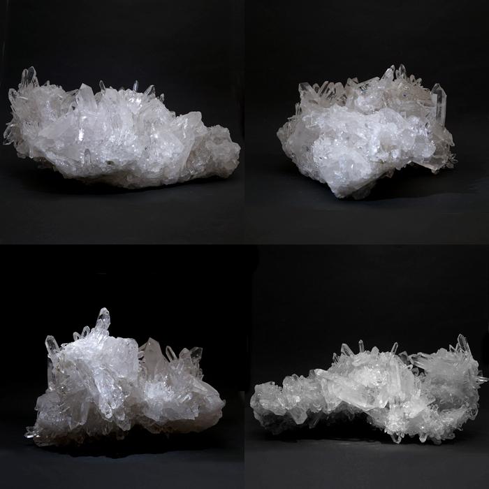 特大 高品質 ゼッカデソーザ水晶 クラスター 3.56kg 【一点物