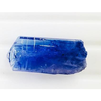 タンザナイト 原石 27.72ct ルース ディスプレイ用ケース付き : gem