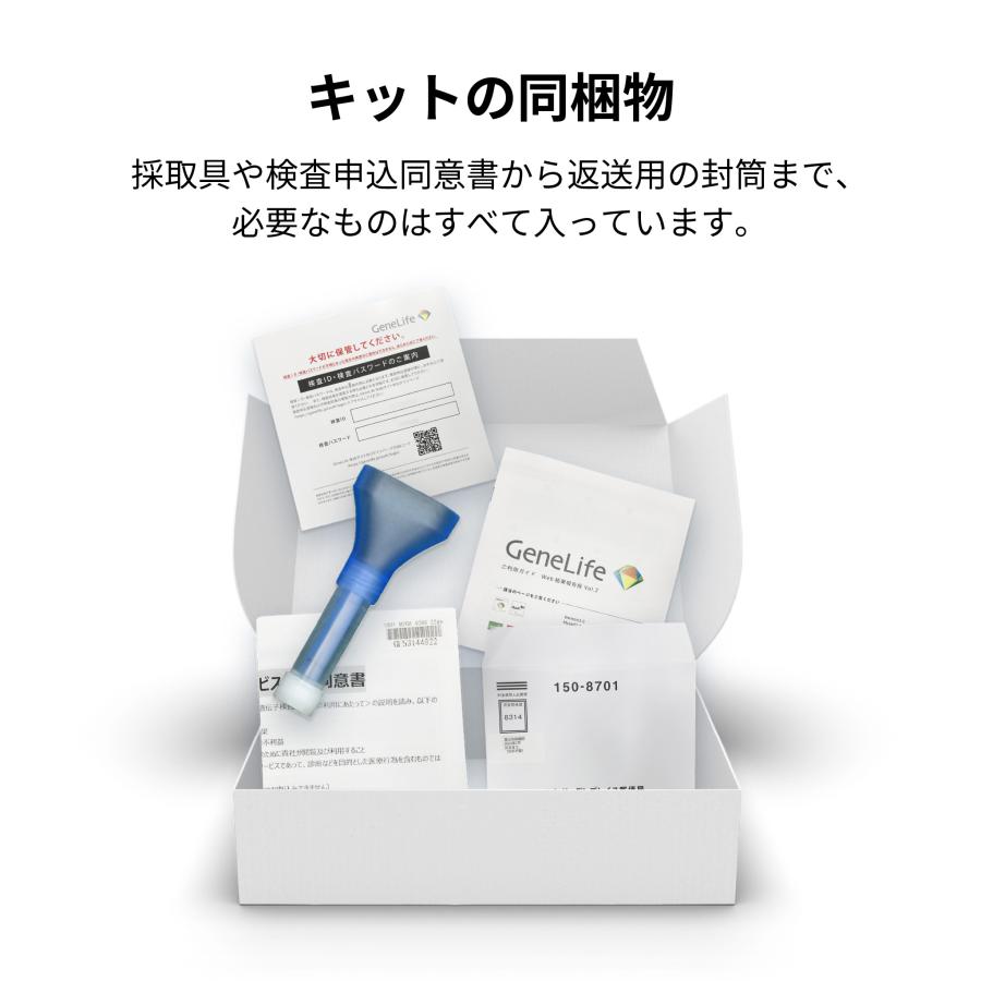 ジーンライフ / GeneLife：Genesis2.0 Plus] 約360項目の総合遺伝子