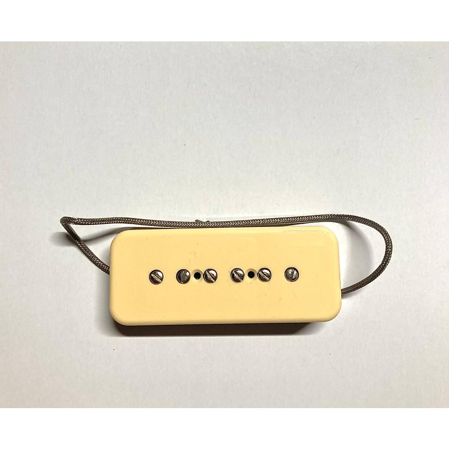 Lindy Fralin Hum-Cancelling P90 Soapbar Cream NECK リンディ