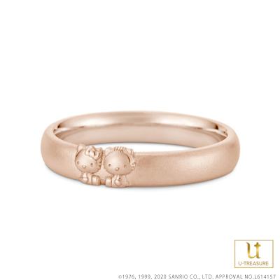 ハローキティ 指輪 リング Hello Kitty Dear Daniel 男女兼用 K18