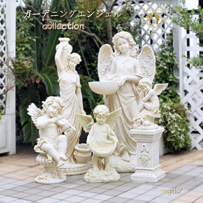 開運 天使 置物 プランター ガーデニング エンジェル 雑貨 フレアー