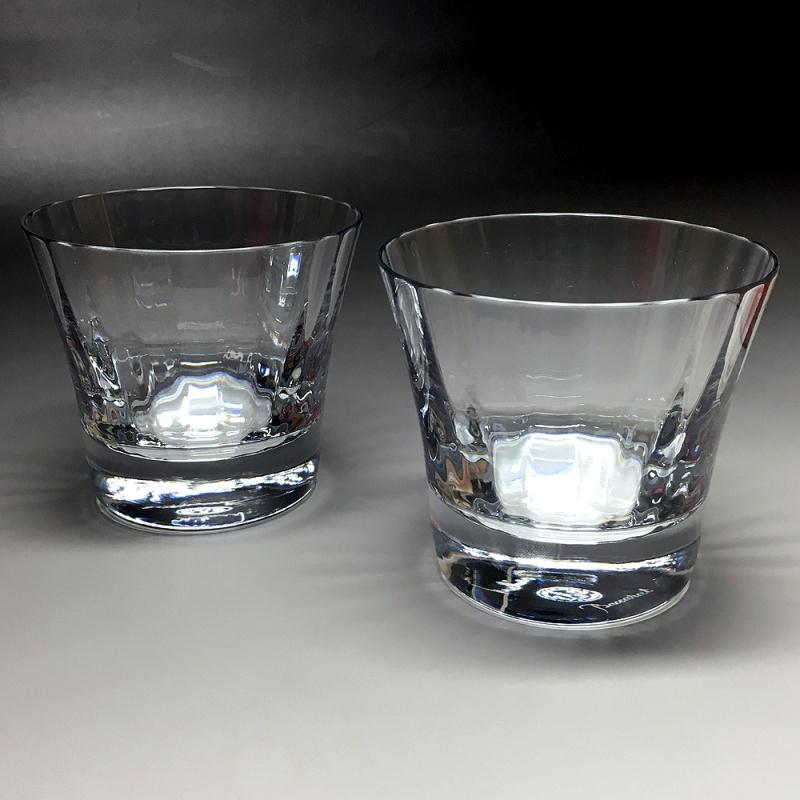 バカラグラス 彫刻 名入れ ネーム入り ( ミルニュイ タンブラー / ペア