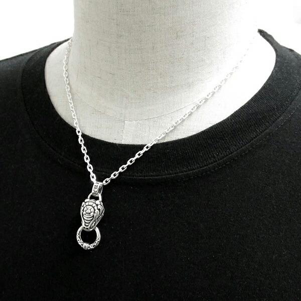 ペンダントトップ メンズ シルバー 蛇 スネーク ノッカー ブランド