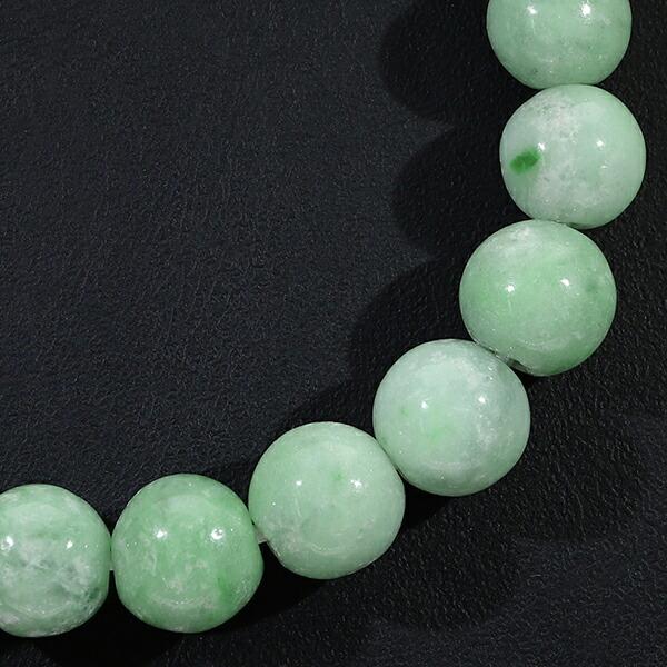 本翡翠 高品質 ブレスレット 8.5mm 16cm レディースS サイズ 翡翠