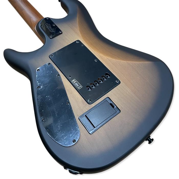 STERLING by Musicman Richardson6 Natural Poplar Burl Burst Cutlass