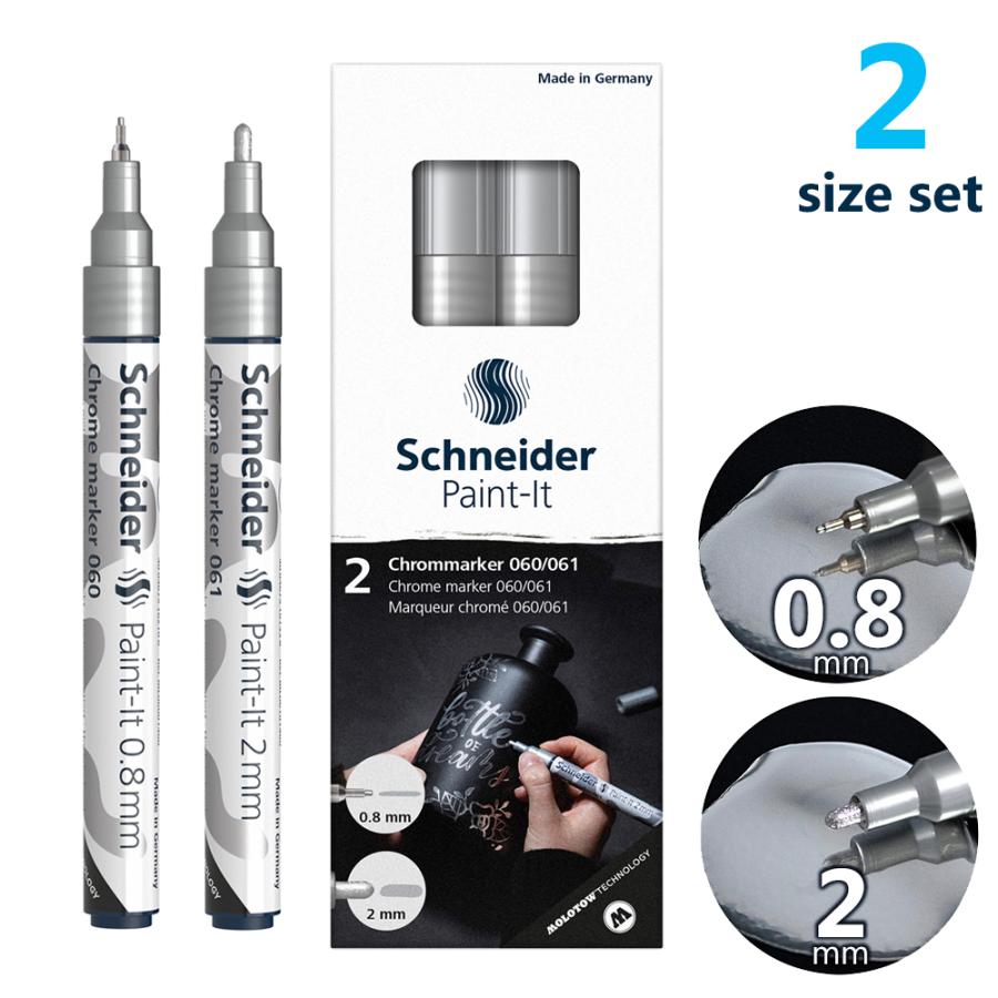シュナイダー Schneider ミラーエフェクト クロームマーカー ペイント