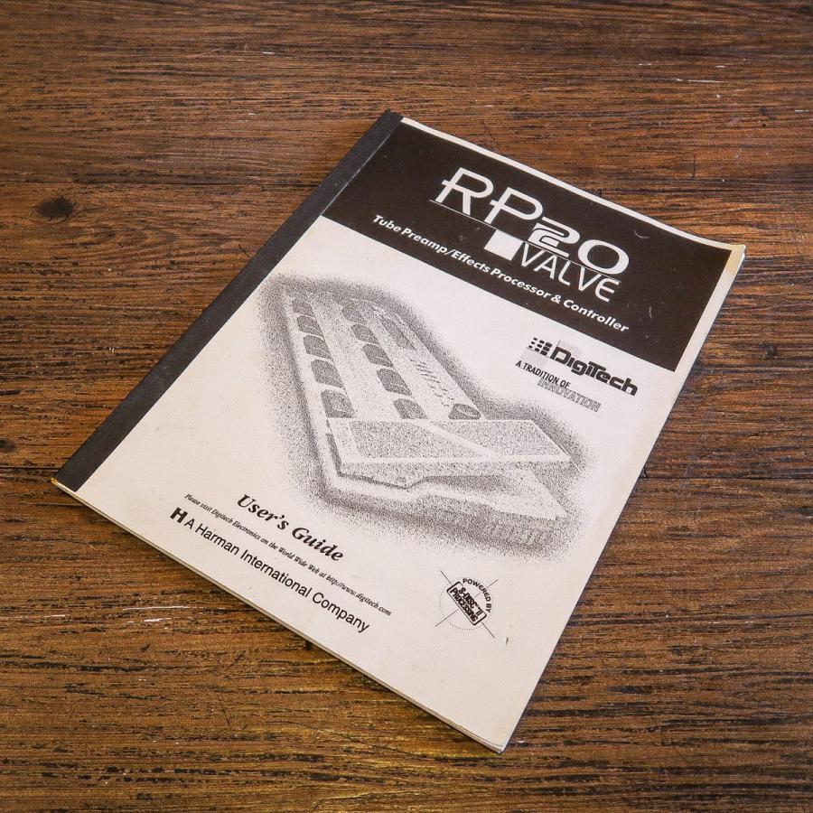 DigiTech Digitech RP20 VALVE デジテック マルチエフェクター -GRUN