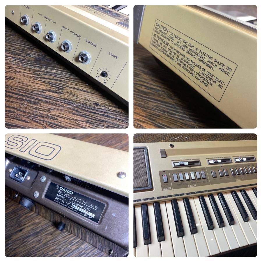 CASIO（カシオ） -RARE- CASIO Casiotone 610 Keyboard シンセサイザー