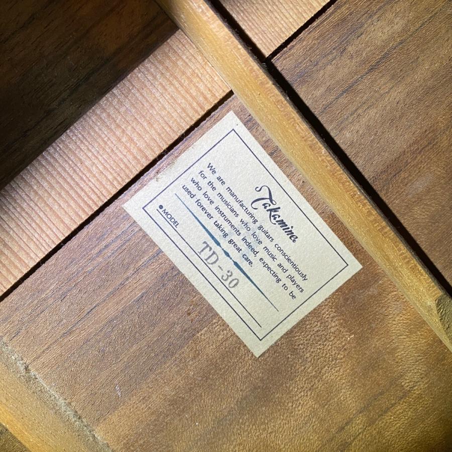 Takamine Takamine TD-30 Acoustic Guitar アコースティックギター
