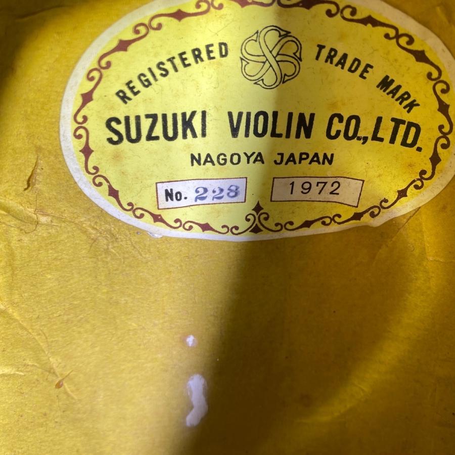 鈴木楽器製作所 SUZUKI No.228 1972年 Mandolin スズキ マンドリン