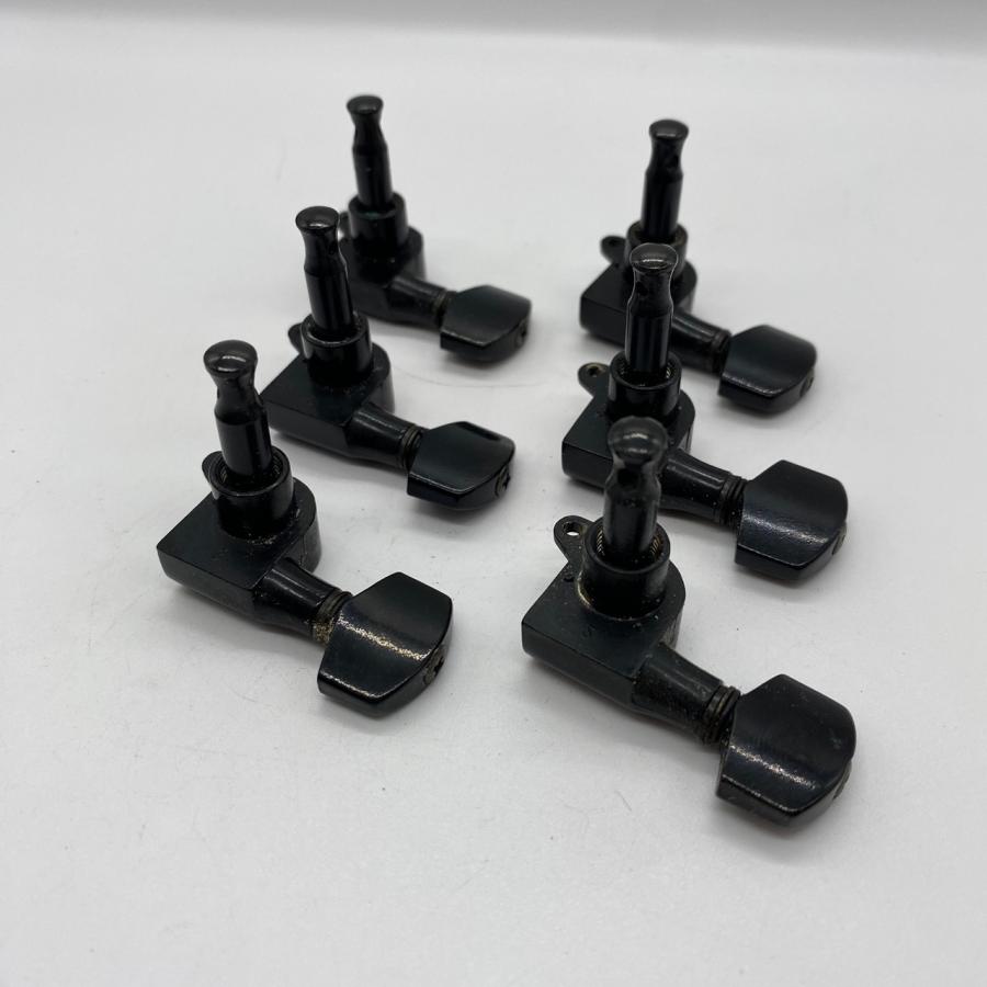 Samick エレキギター用 ブラック ロトマチックペグ パーツ 糸巻き