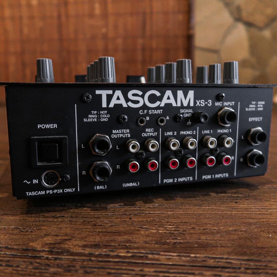 TASCAM -ジャンク- XS-3 タスカム DJミキサー -GrunSound-j364