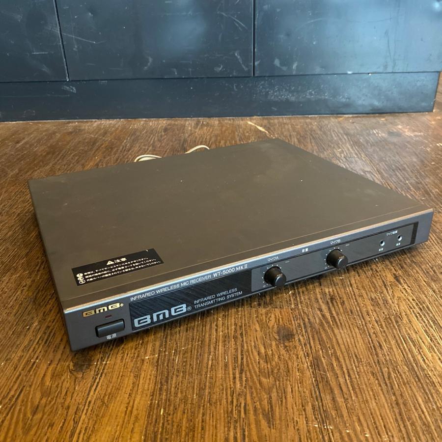 BMB WT-8000 ビーエムビー ワイヤレスマイクレシーバー 1Uサイズ PA
