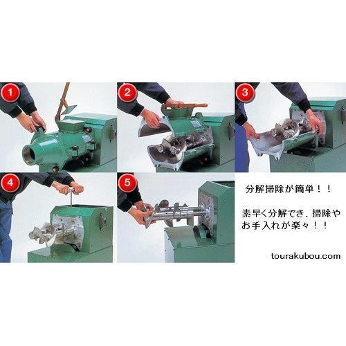 陶芸用品 常圧式土練機 林田鉄工 KM-400シャフトル ステンレス羽根