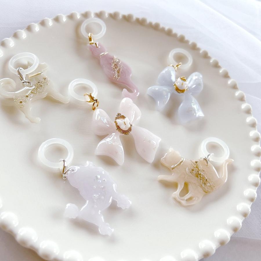 キーホルダー類 5個 アンブレラマーカー めじるしチャーム めじるし