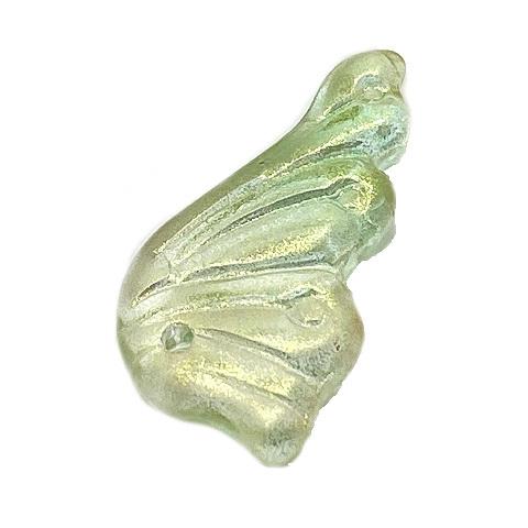 ガラス ビーズ チャーム 羽 蝶 3色 10個 2112 beads1034 : GreenRose