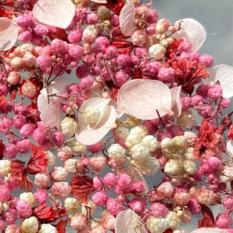 ドライフラワー 花びら つぼみ 色々ミックス レジン ネイル 封入 花材