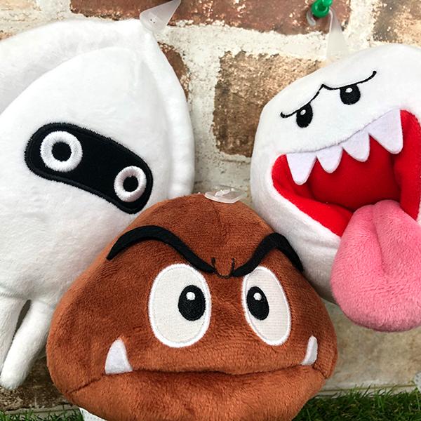 スーパーマリオ ぬいぐるみ (S) (クリボー/テレサ/ゲッソー