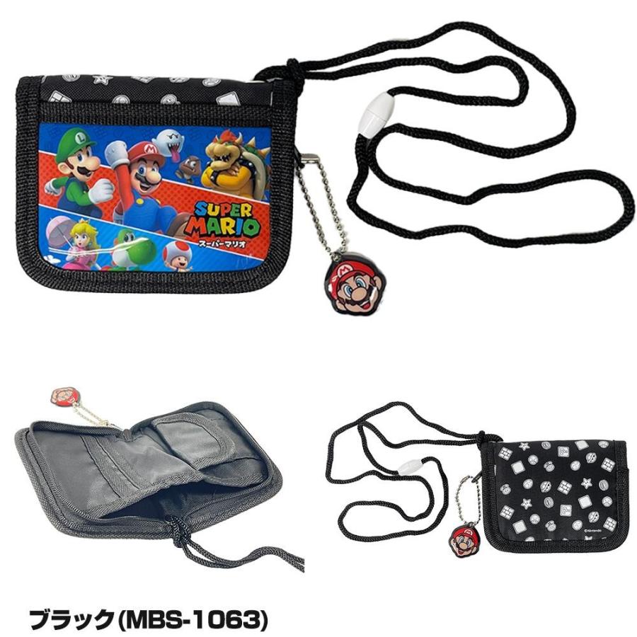 任天堂（Nintendo） スーパーマリオ RFウォレット(全2種) 【ブラック