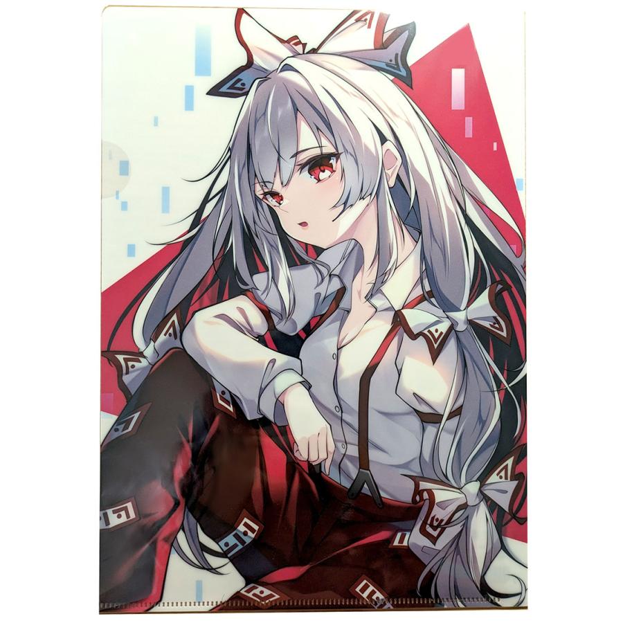 東方Projectクリアファイル 藤原妹紅(画:山中梅) -あにまる製菓- 東方