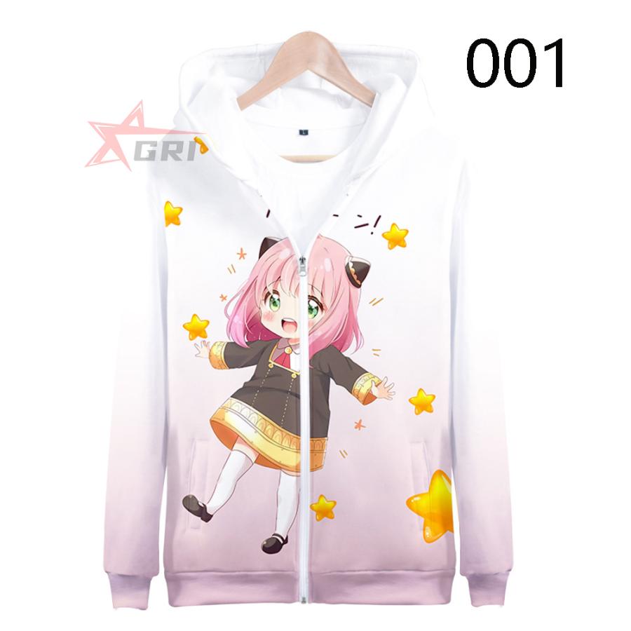 SPY×FAMILY スパイファミリーアーニャパーカー トップス メンズ 男女