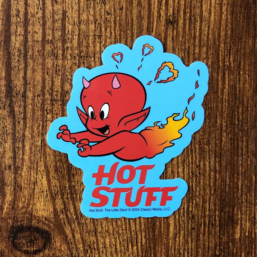 キャラクターステッカー ホット スタッフ ザ リトル デビル HOT STUFF