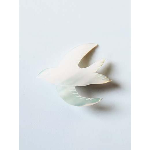 ブローチ AXCIS アクシス ナチュラル シェルブローチ ネコ かわいい